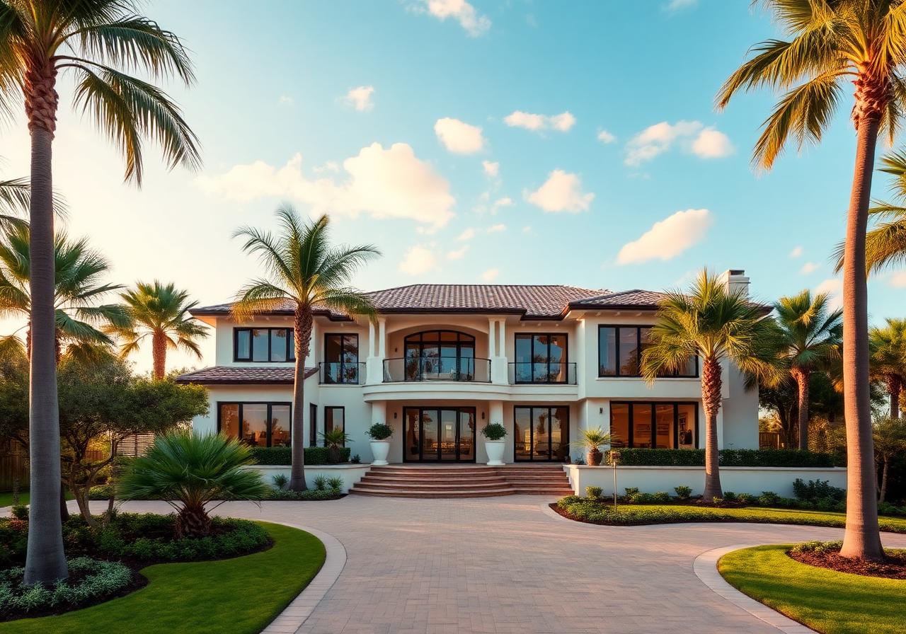 Naples Florida waterfront luxury home
